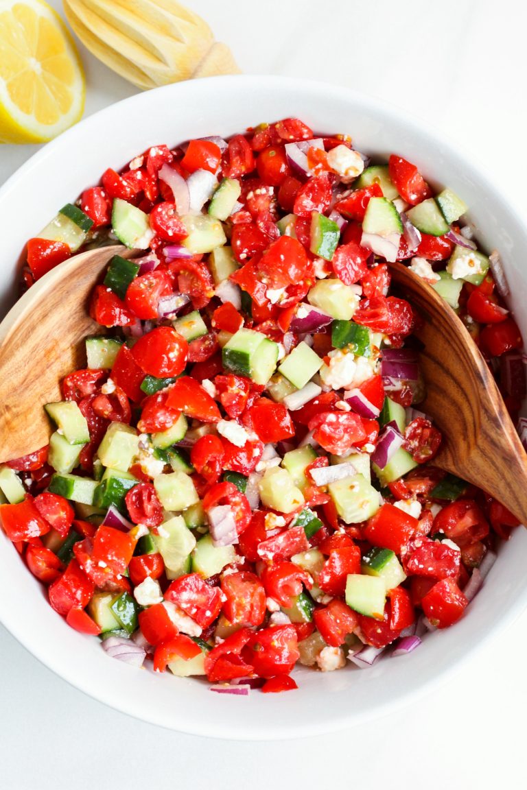 Cucumber Tomato Onion Salad Eat Salad Every Day