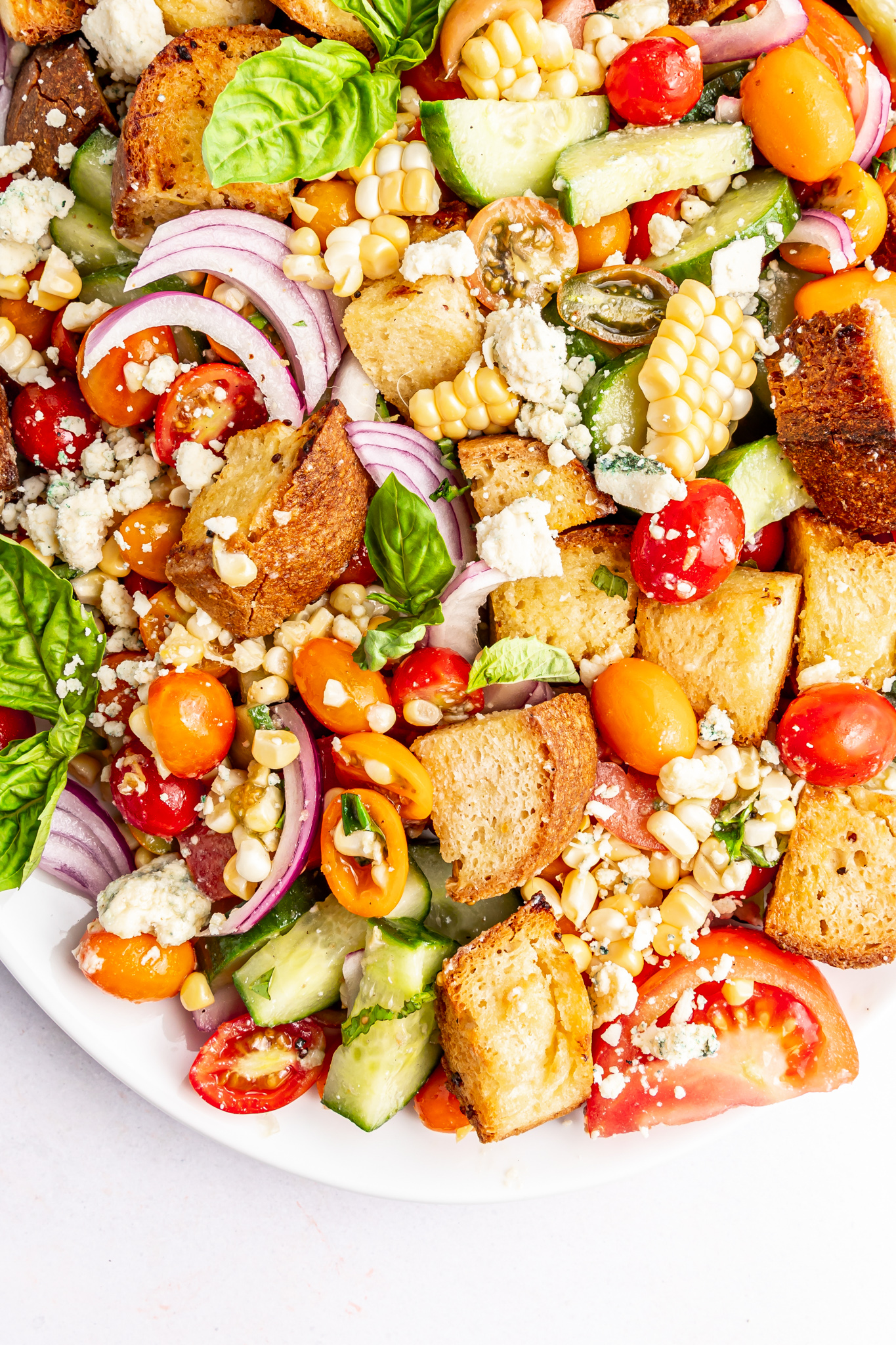PANZANELLA SALAD RECIPE + Eat Salad Every Day