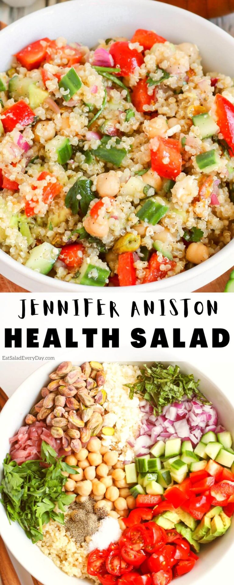 JENNIFER ANISTON SALAD RECIPE Eat Salad Every Day